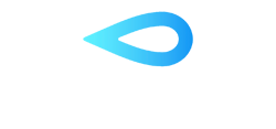 Logo GlobalOmnium blanco con fondo transparente